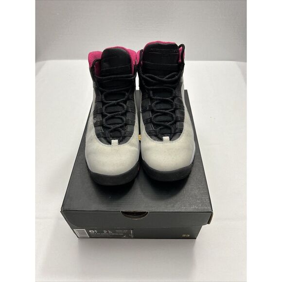 Air Jordan‎ 10 Retro White/Pink (487211-008) Kid's Size 6.5Y